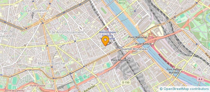 localisation de l'entreprise SCI SELEMA  PARIS