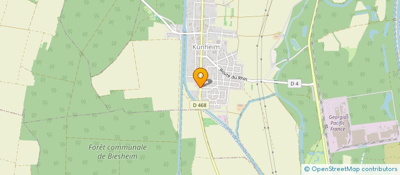 localisation de l'entreprise SCI SELENA  KUNHEIM