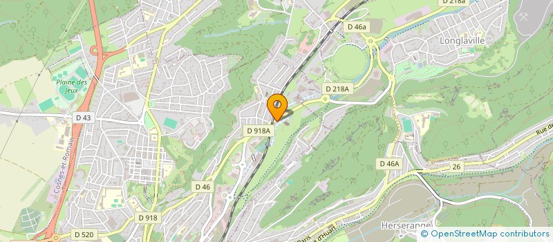 localisation de l'entreprise SCI SELENAE & JONAH à LONGWY