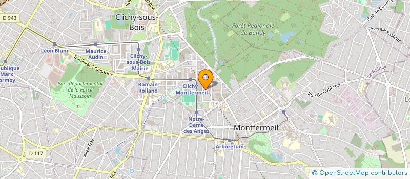 localisation de l'entreprise SCI SELEREK à MONTFERMEIL