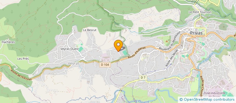 localisation de l'entreprise SCI SELEYANN  VEYRAS