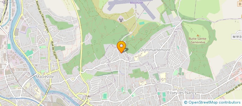 localisation de l'entreprise SCI SELF PRAMOUTON  SAINT-MAX