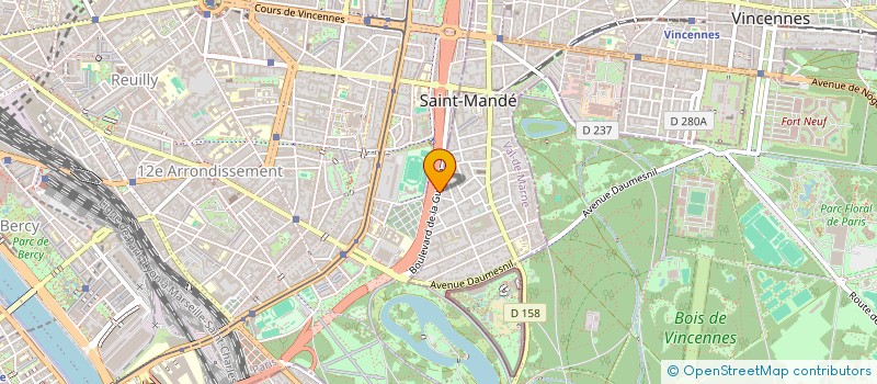 localisation de l'entreprise SCI SELIER H à SAINT-MANDE