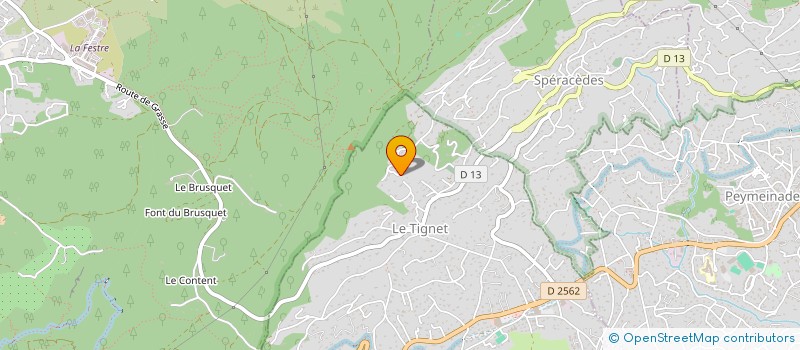 localisation de l'entreprise SCI SELIFRANCE à LE TIGNET