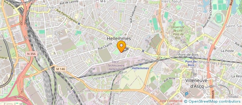 localisation de l'entreprise SCI SELIS à LILLE