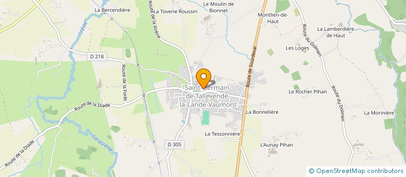 localisation de l'entreprise SCI SELIVAN  VIRE-NORMANDIE