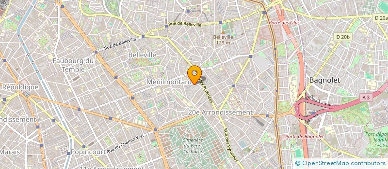 localisation de l'entreprise SCI SELKEN  PARIS