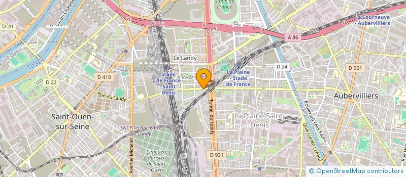 localisation de l'entreprise SCI SELLAK à SAINT-DENIS
