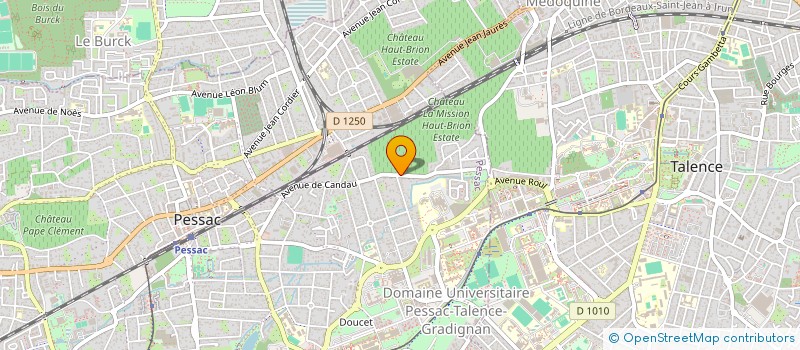 localisation de l'entreprise SCI SELLORA  PESSAC