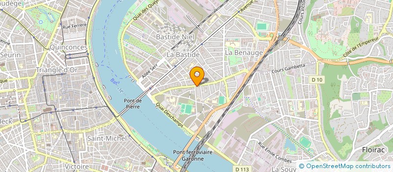 localisation de l'entreprise SCI SELMA  BORDEAUX