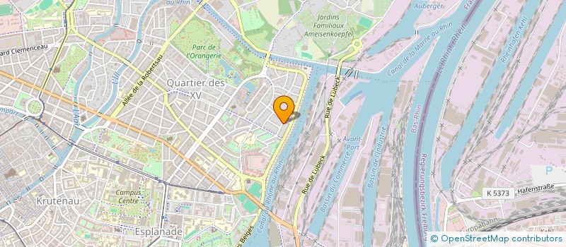 localisation de l'entreprise SCI SELMA  STRASBOURG