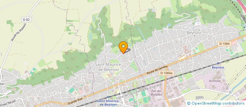 localisation de l'entreprise SCI SELOFI  SAINT-MAURICE-DE-BEYNOST