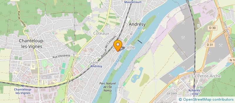 localisation de l'entreprise SCI SELTANE  ANDRESY