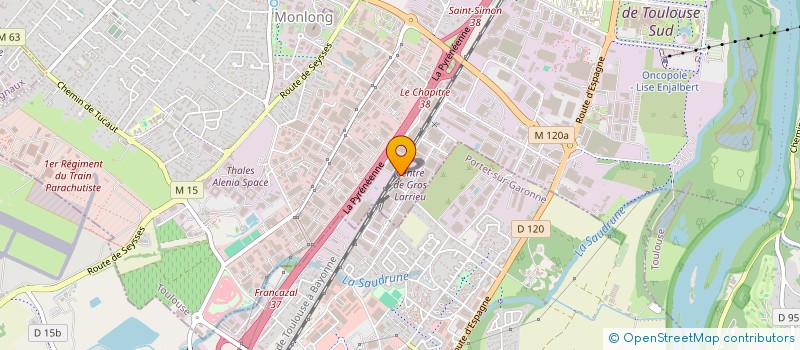 localisation de l'entreprise SCI SELTINO à TOULOUSE