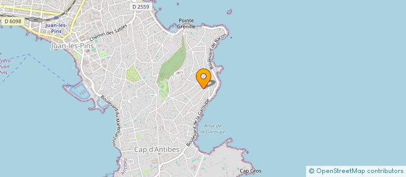localisation de l'entreprise SCI SELYMA à ANTIBES