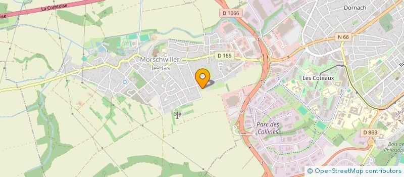 localisation de l'entreprise SCI SEM  MORSCHWILLER-LE-BAS