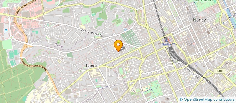 localisation de l'entreprise SCI SEMA  NANCY