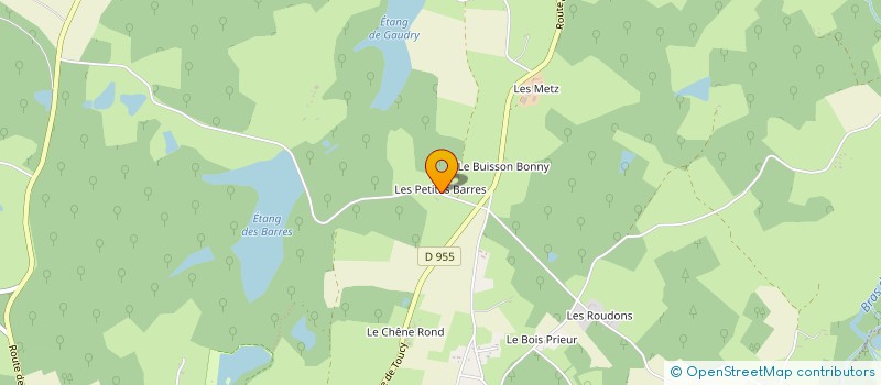 localisation de l'entreprise SCI SEMA à SAINT SAUVEUR EN PUISAYE