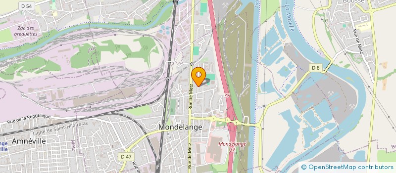 localisation de l'entreprise SCI SEMA  AY-SUR-MOSELLE