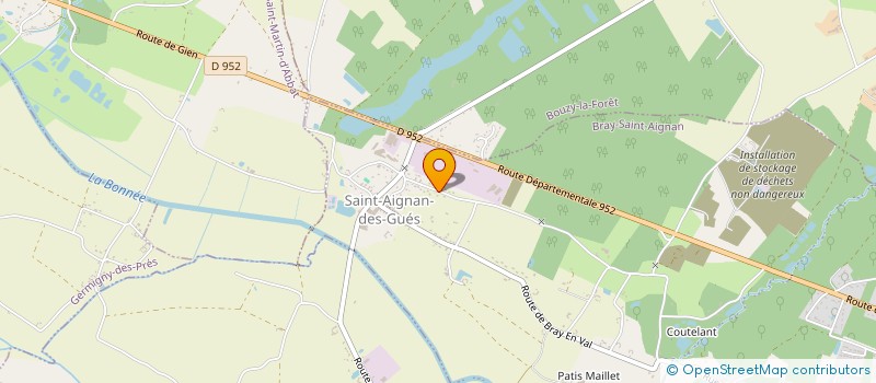 localisation de l'entreprise SCI SEMA  BRAY-SAINT-AIGNAN