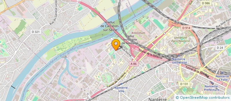 localisation de l'entreprise SCI SEMA IMMOBILIER  PUTEAUX