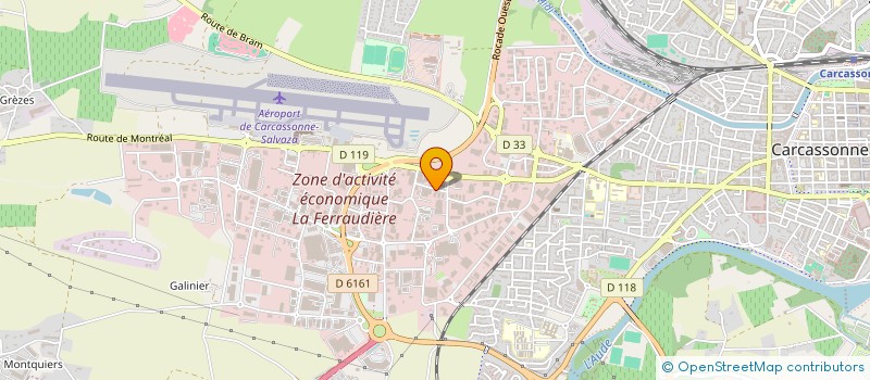 localisation de l'entreprise SCI SEMACAN à CARCASSONNE