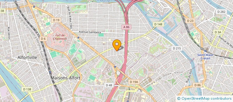 localisation de l'entreprise SCI SEMADAMA à MAISONS-ALFORT
