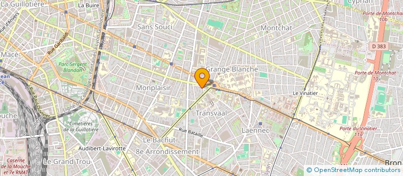 localisation de l'entreprise SCI SEMADE  LYON