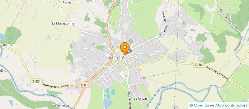 localisation de l'entreprise SCI SEMALAU  LOMBERS