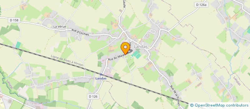 localisation de l'entreprise SCI SEMANDINE  LANDAS