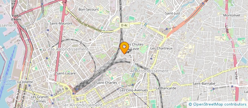 localisation de l'entreprise SCI SEMAPHORE à MARSEILLE