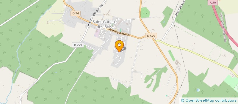 localisation de l'entreprise SCI SEMARD 106  SAINT-GATIEN-DES-BOIS