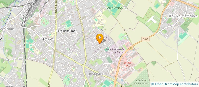 localisation de l'entreprise SCI SEMARD à ARRAS
