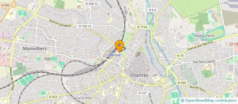 localisation de l'entreprise SCI SEMARD à CHARTRES