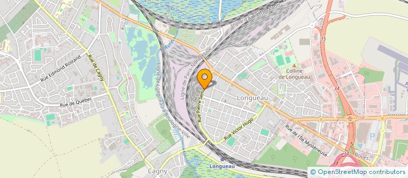 localisation de l'entreprise SCI SEMARD  LONGUEAU