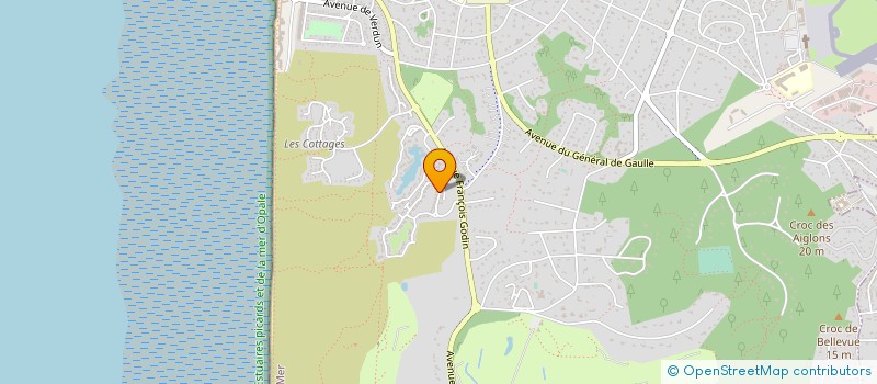 localisation de l'entreprise SCI SEMAYONA à LE TOUQUET-PARIS-PLAGE