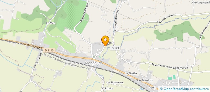 localisation de l'entreprise SCI SEMCOR  LOUPIAC-DE-LA-REOLE