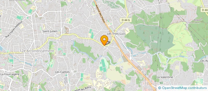 localisation de l'entreprise SCI SEMEN à MARSEILLE