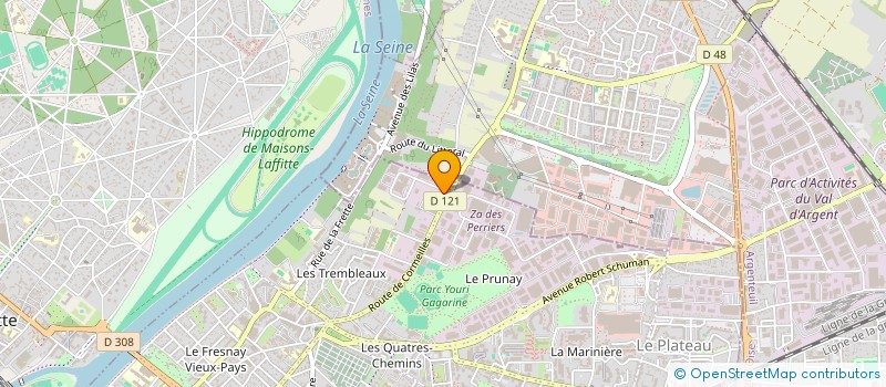 localisation de l'entreprise SCI SEMGATE  SARTROUVILLE