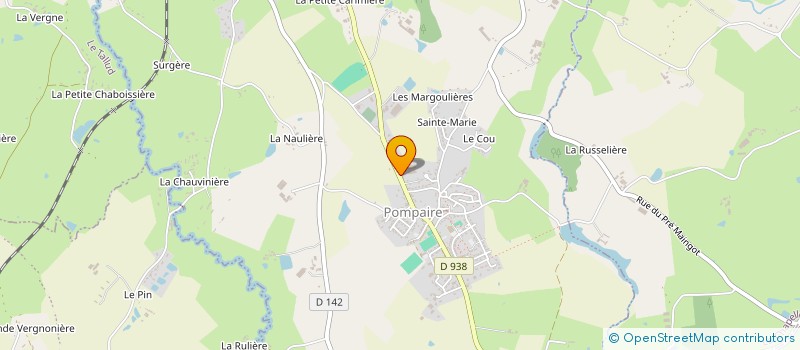 localisation de l'entreprise SCI SEMI SAM  POMPAIRE