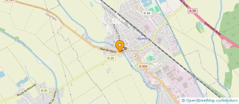 localisation de l'entreprise SCI SEMIH à GENLIS