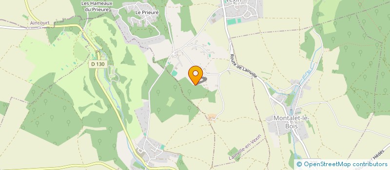 localisation de l'entreprise SCI SEMIIC CENTRALITE  LAINVILLE-EN-VEXIN