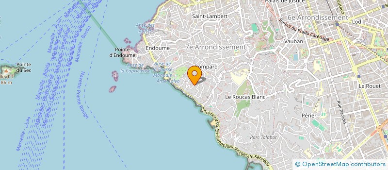 localisation de l'entreprise SCI SEMILIANA à MARSEILLE