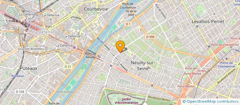 localisation de l'entreprise SCI SEMIMMO à NEUILLY-SUR-SEINE