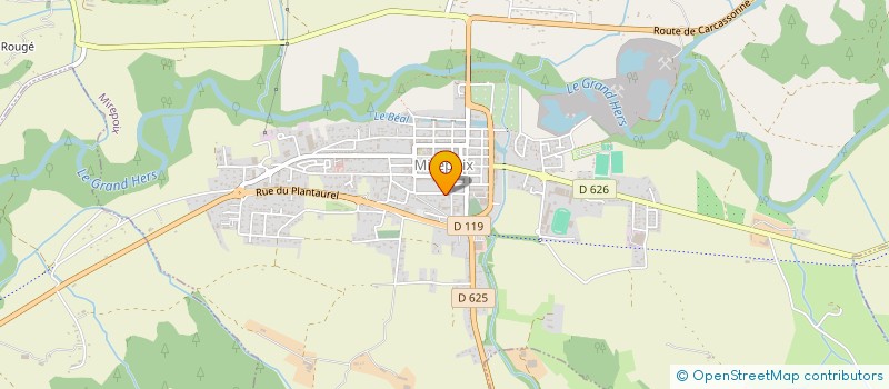 localisation de l'entreprise SCI SEMIRO à MIREPOIX