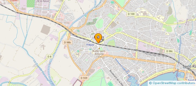 localisation de l'entreprise SCI SEMOMAX à FREJUS