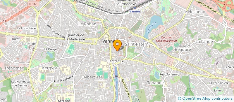 localisation de l'entreprise SCI SEMPER à VANNES