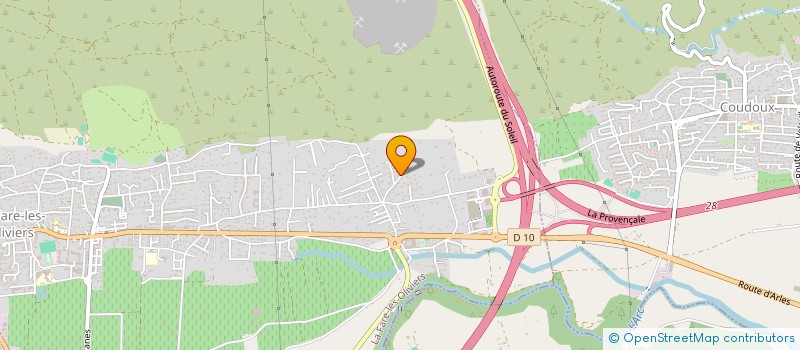 localisation de l'entreprise SCI SEMPOL  LA FARE-LES-OLIVIERS