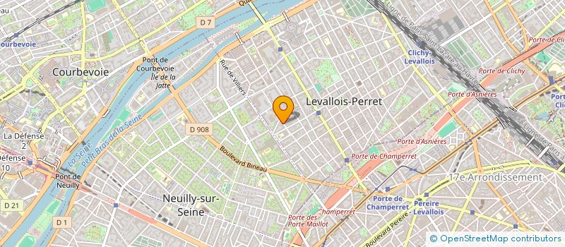 localisation de l'entreprise SCI SEMSY ROSNY à LEVALLOIS-PERRET