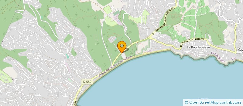 localisation de l'entreprise SCI SEMTAL à CAVALAIRE-SUR-MER
